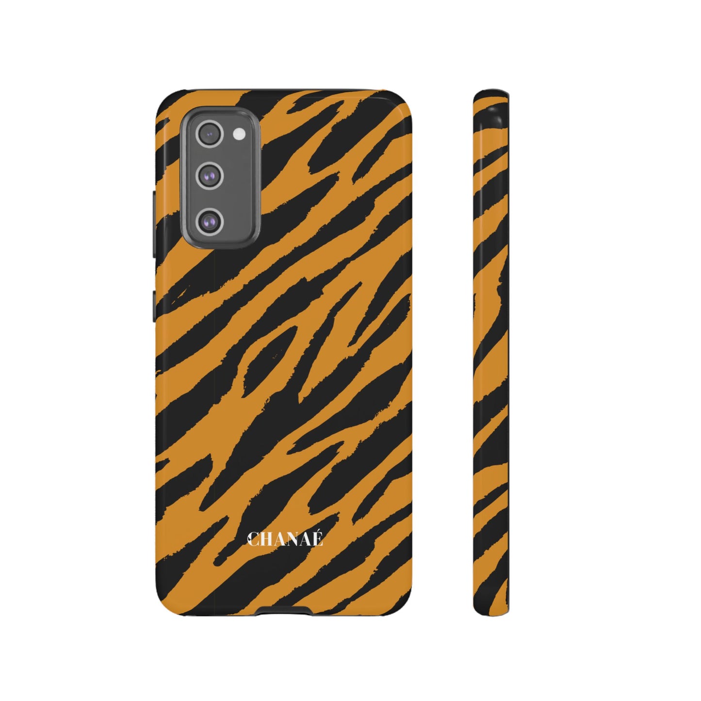 Tiger Print "Tough" Case (iPhone, Samsung or Google Pixel)