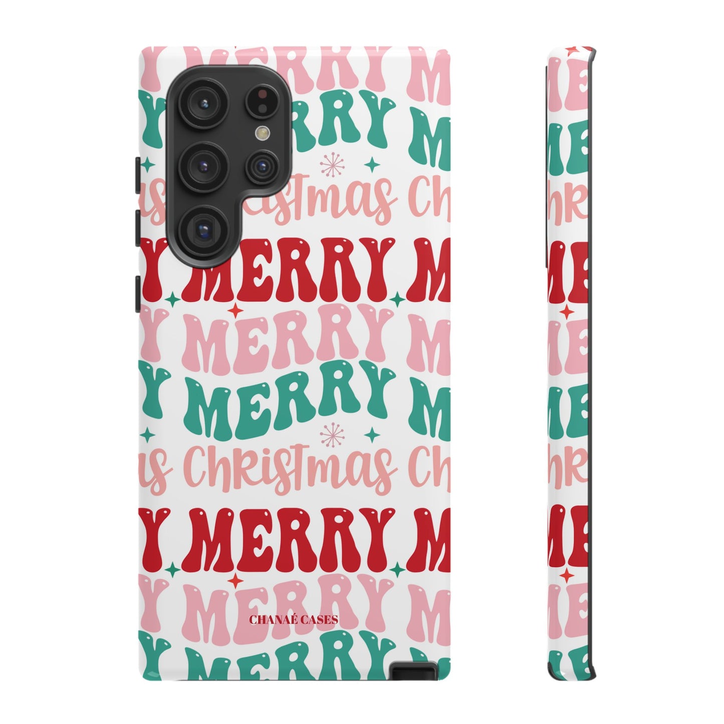 Merry Merry Christmas "Tough" Case (iPhone, Samsung or Google Pixel)