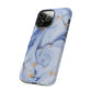 Maria Marble iPhone "Tough" Case (Blue)