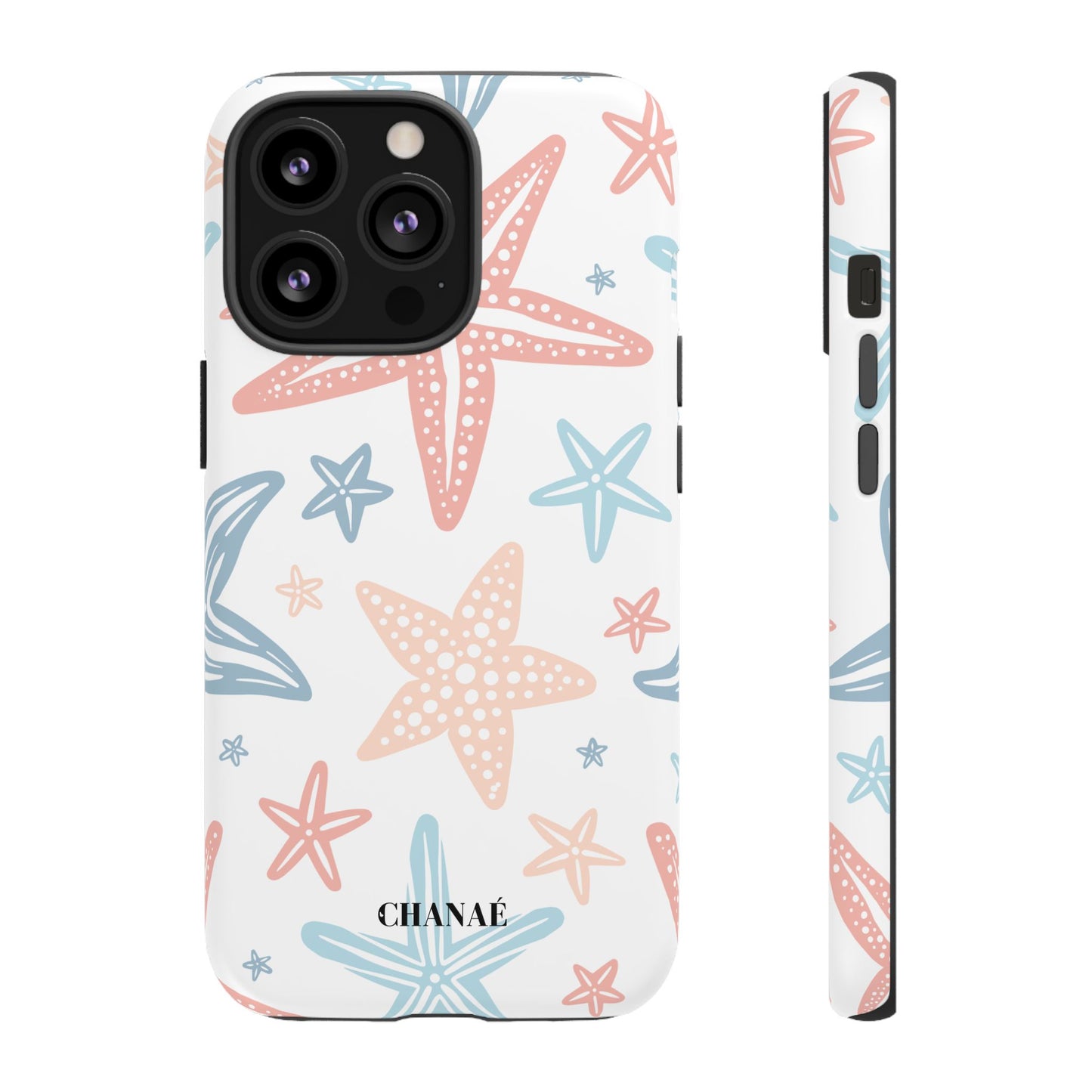 Colourful Starfish "Tough" Case (iPhone, Samsung or Google Pixel)