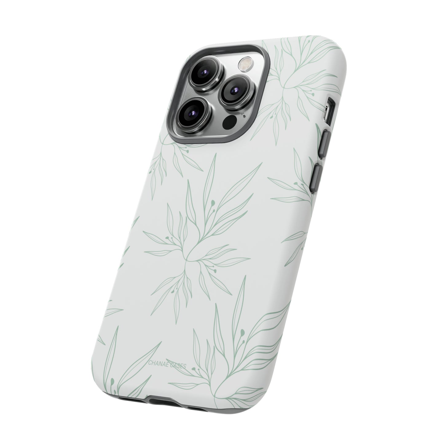 Zinnia iPhone "Tough" Case (White)