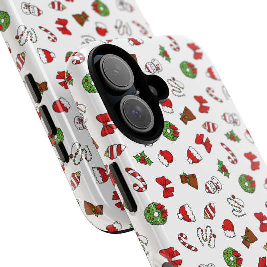 A Holly Jolly Christmas "Tough" Case (iPhone, Samsung or Google Pixel)