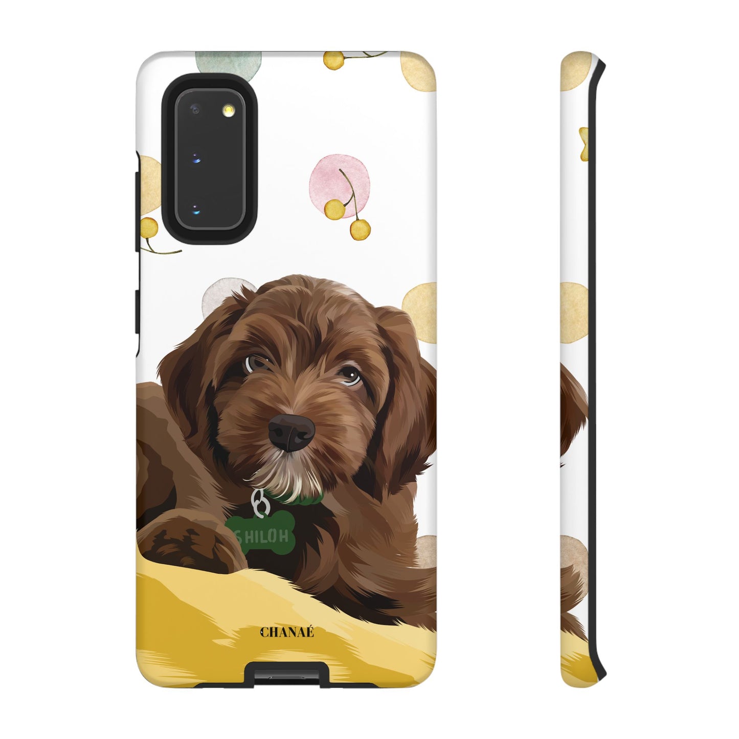 FurBaby Custom iPhone & Samsung "Tough" Case (Digital Artwork)