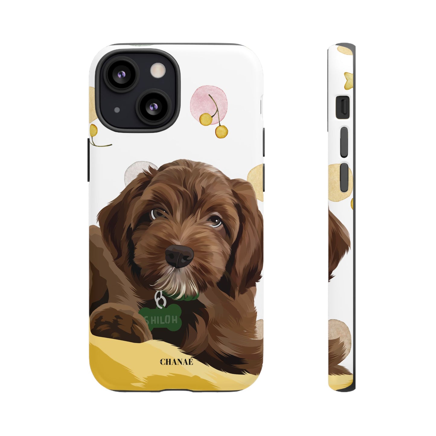 FurBaby Custom iPhone & Samsung "Tough" Case (Digital Artwork)