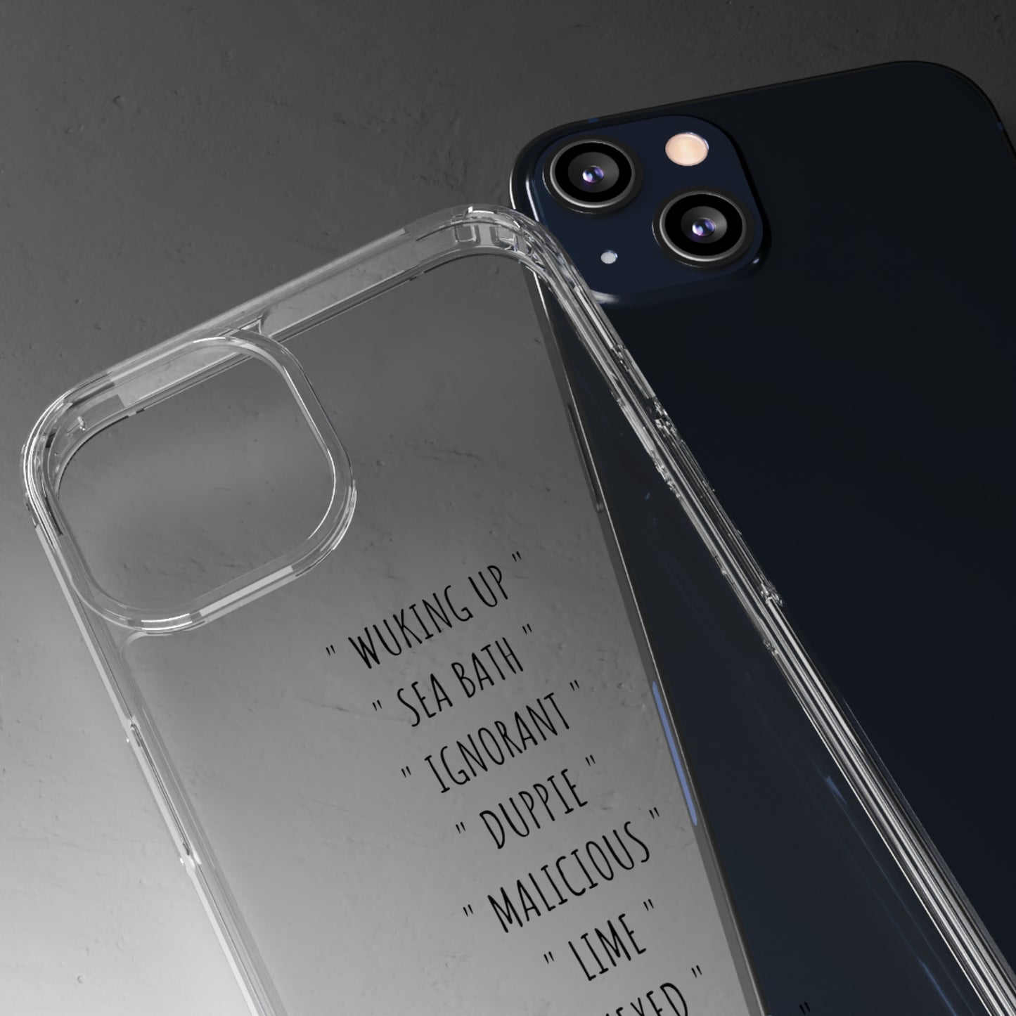 Issa Bajan iPhone Clear Case