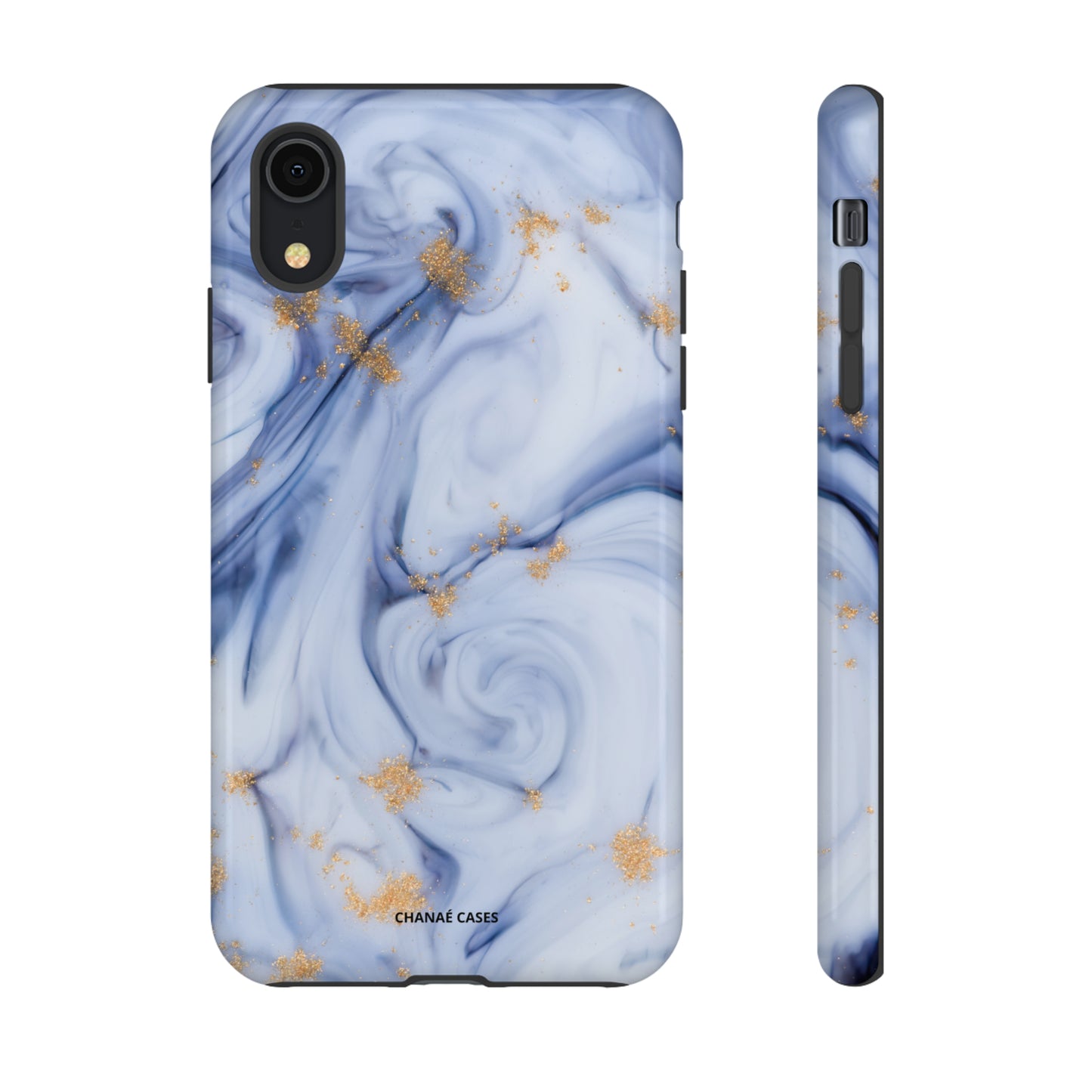 Maria Marble iPhone "Tough" Case (Blue)