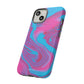 Illusion Wave iPhone "Tough" Case (Multi)