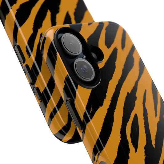 Tiger Print "Tough" Case (iPhone, Samsung or Google Pixel)