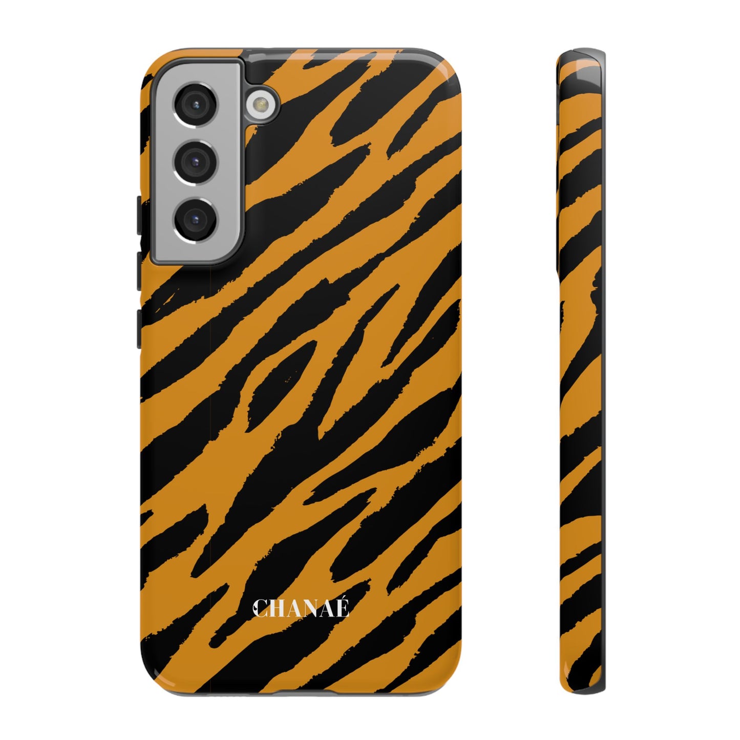 Tiger Print "Tough" Case (iPhone, Samsung or Google Pixel)