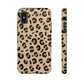 Cheetah Print iPhone "Tough" Case (Tan)