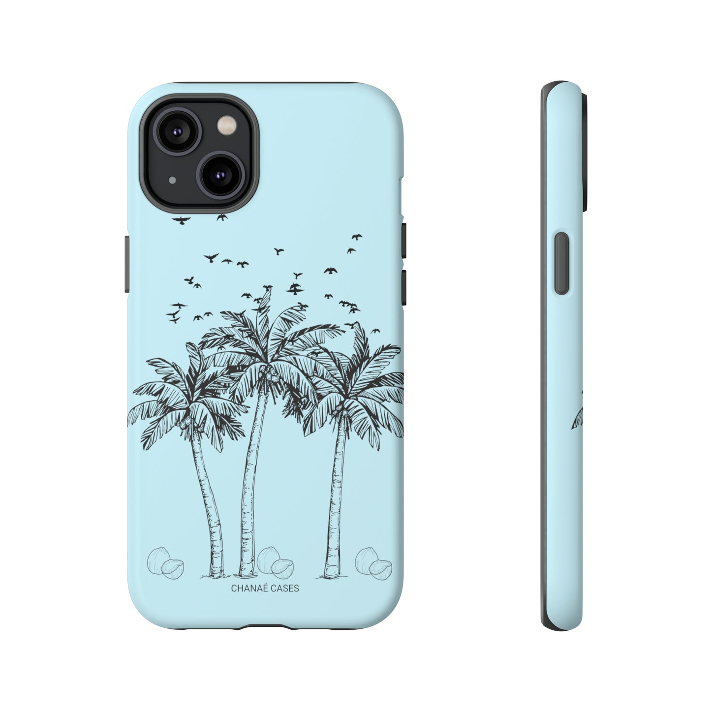 Exotica iPhone "Tough" Case (Light Blue)