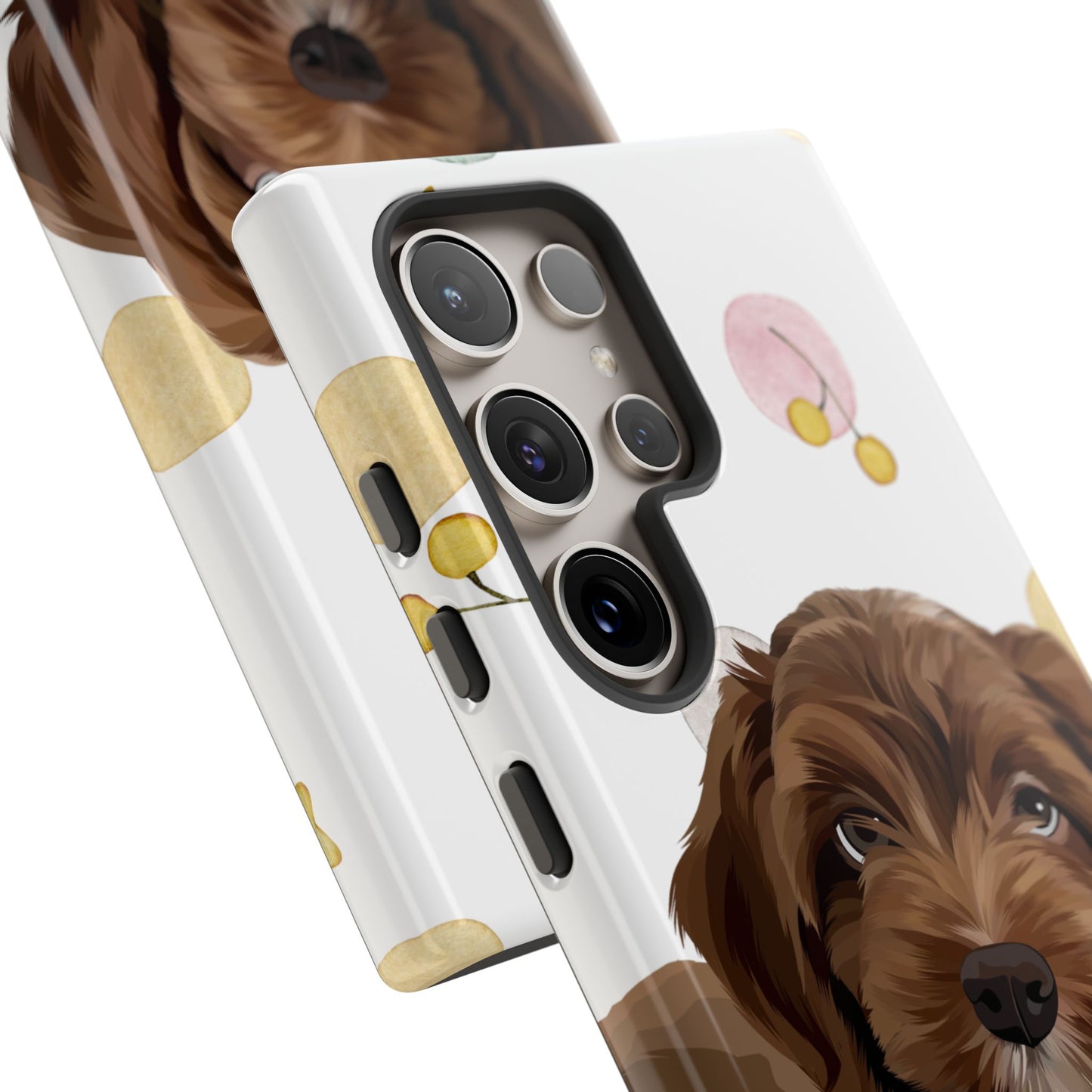 FurBaby Custom iPhone & Samsung "Tough" Case (Digital Artwork)