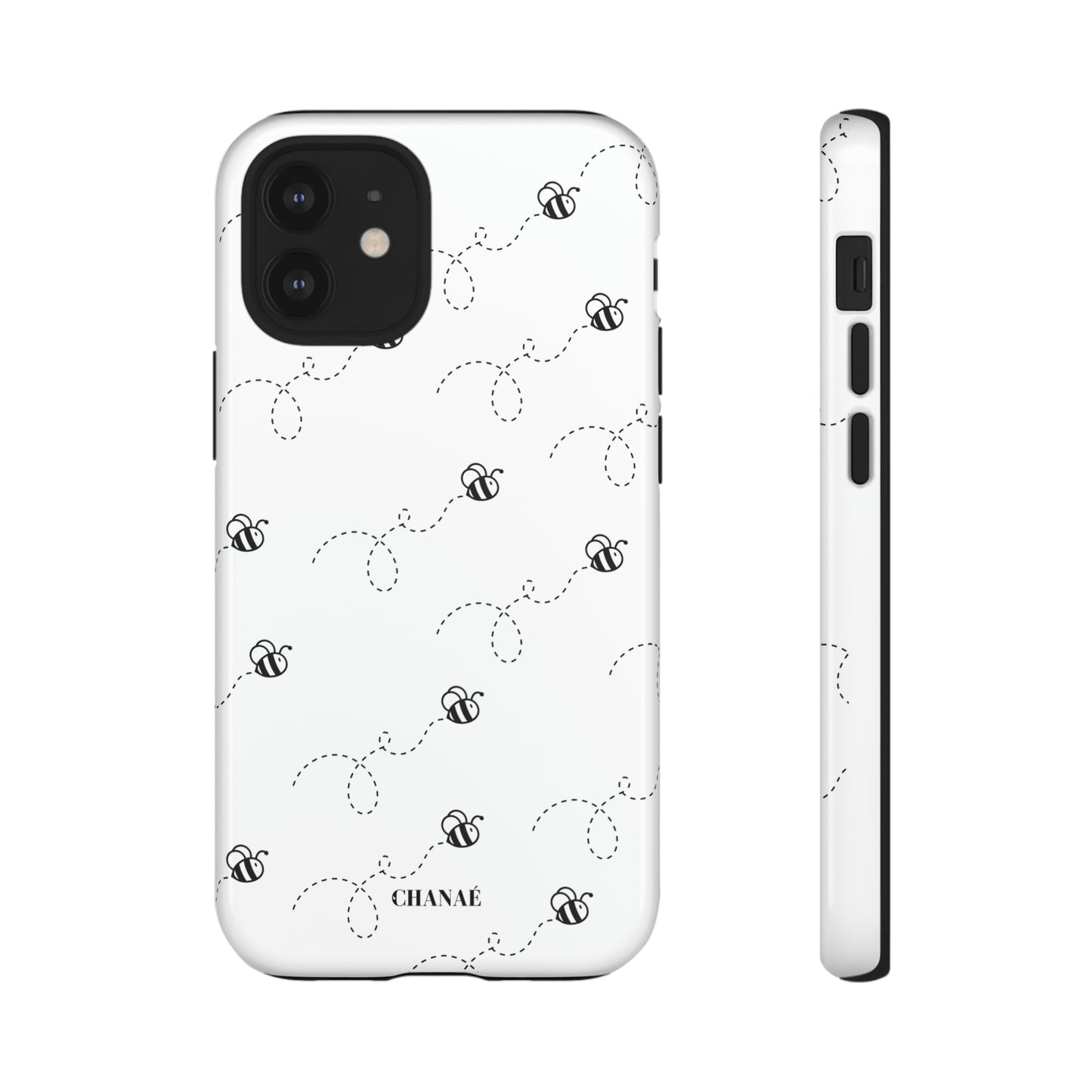 Buzzing iPhone "Tough" Case (White)