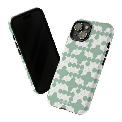 Enzyme iPhone "Tough" Case (Grayed Jade/White)