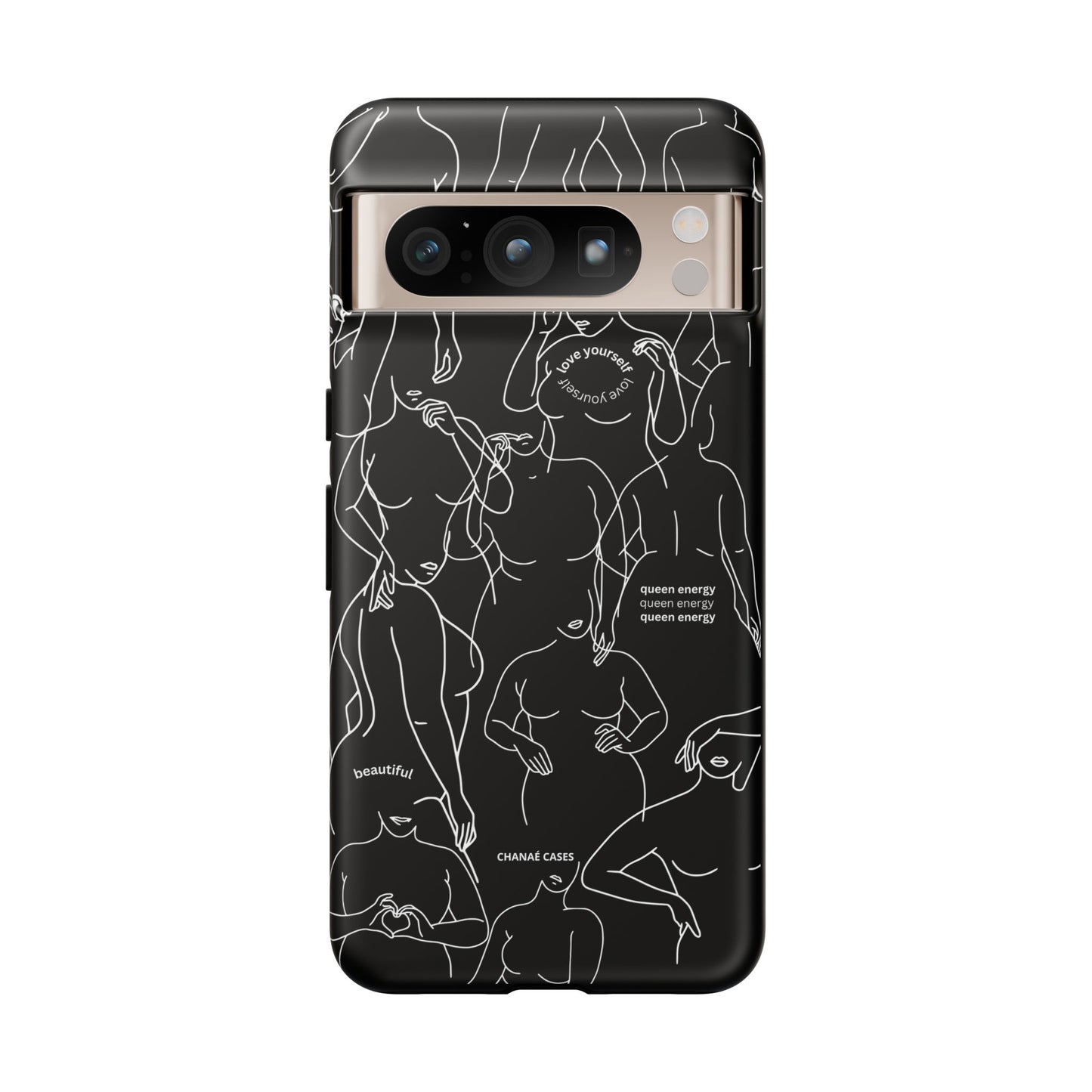 Love Your Body iPhone "Tough" Case (Black)