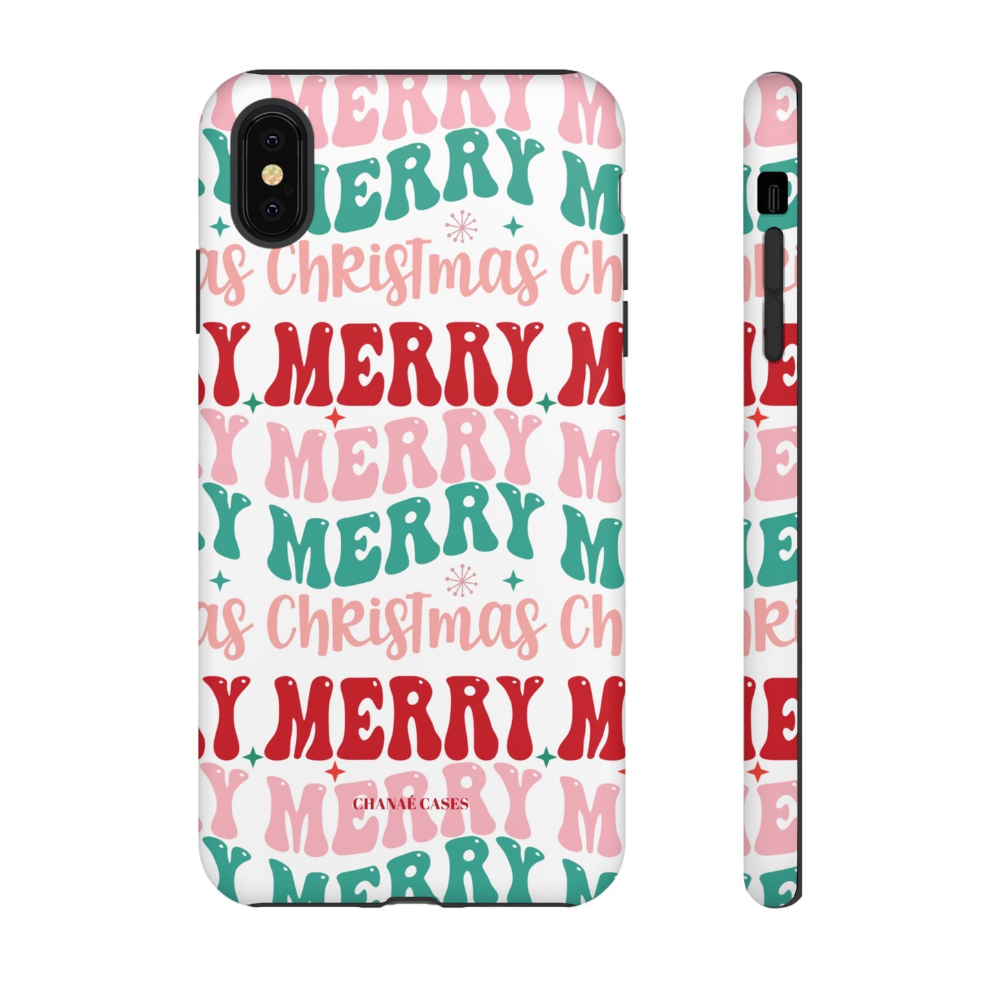 Merry Merry Christmas "Tough" Case (iPhone, Samsung or Google Pixel)