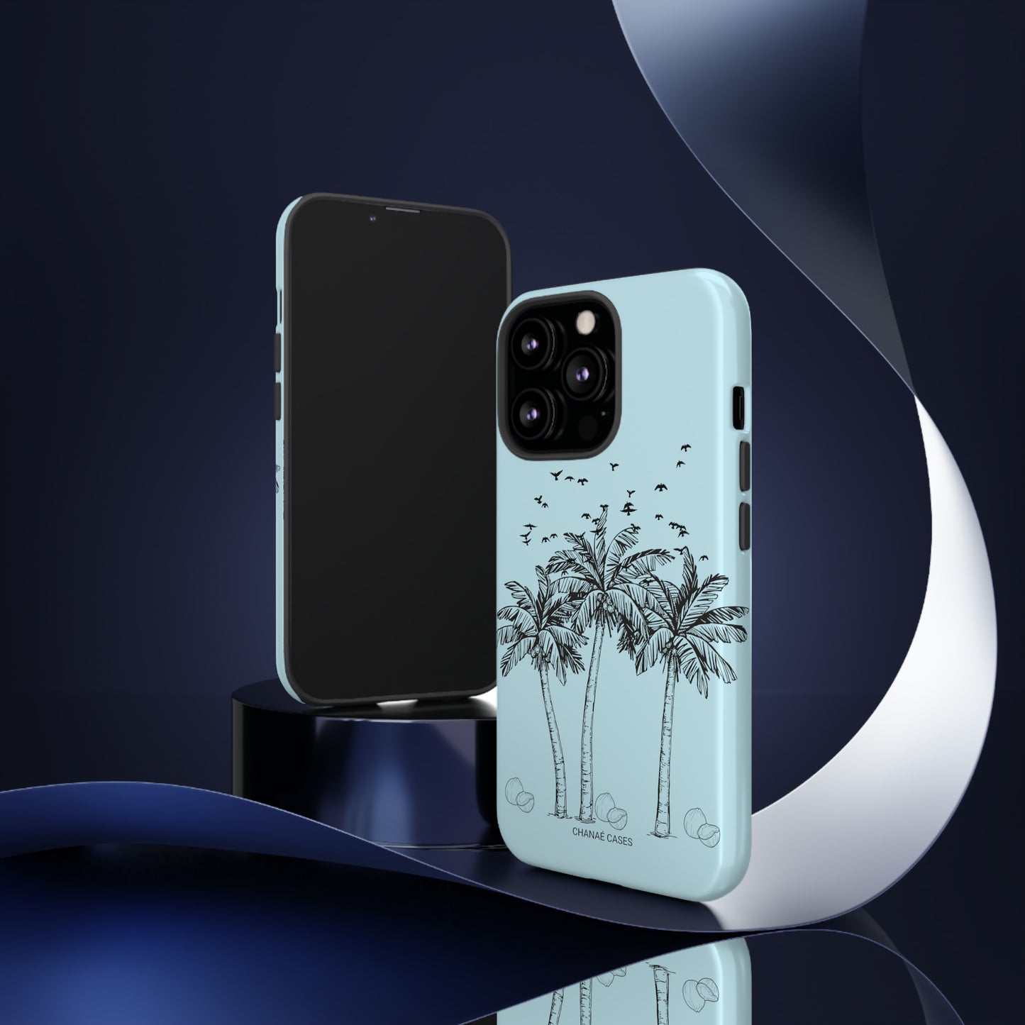 Exotica iPhone "Tough" Case (Light Blue)