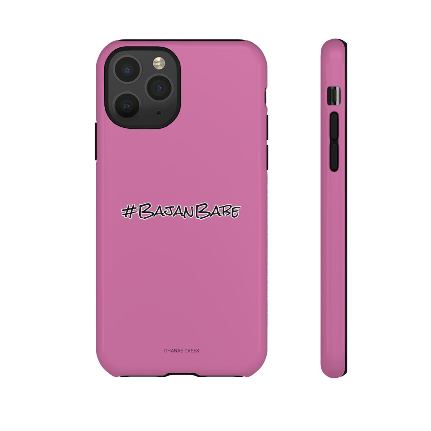 #BajanBabe iPhone "Tough" Case (Pink)