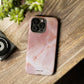 Bri Marble iPhone "Tough" Case (Pink)