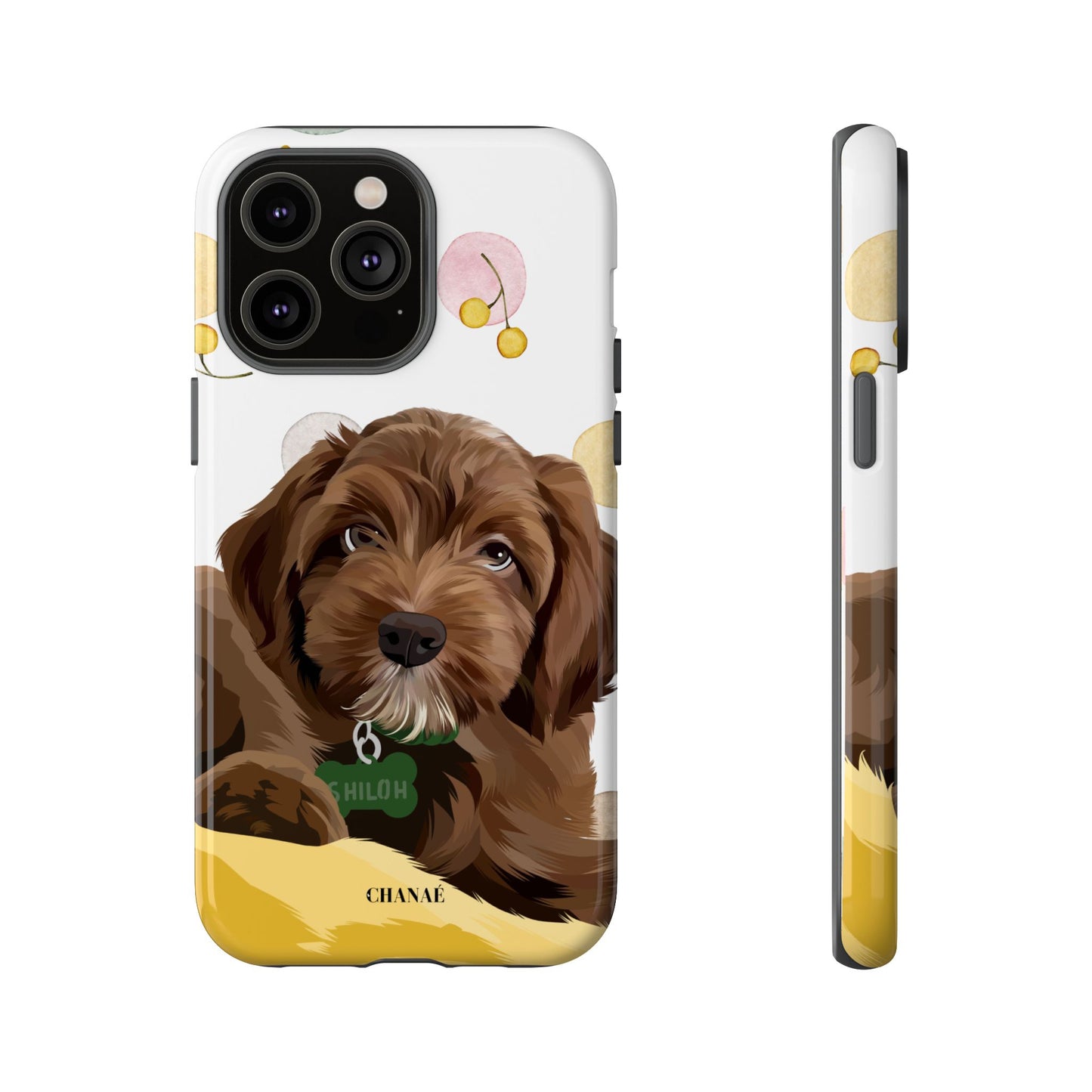 FurBaby Custom iPhone & Samsung "Tough" Case (Digital Artwork)