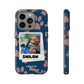 Customisable FurBaby Polaroid iPhone "Tough" Case (Paws)