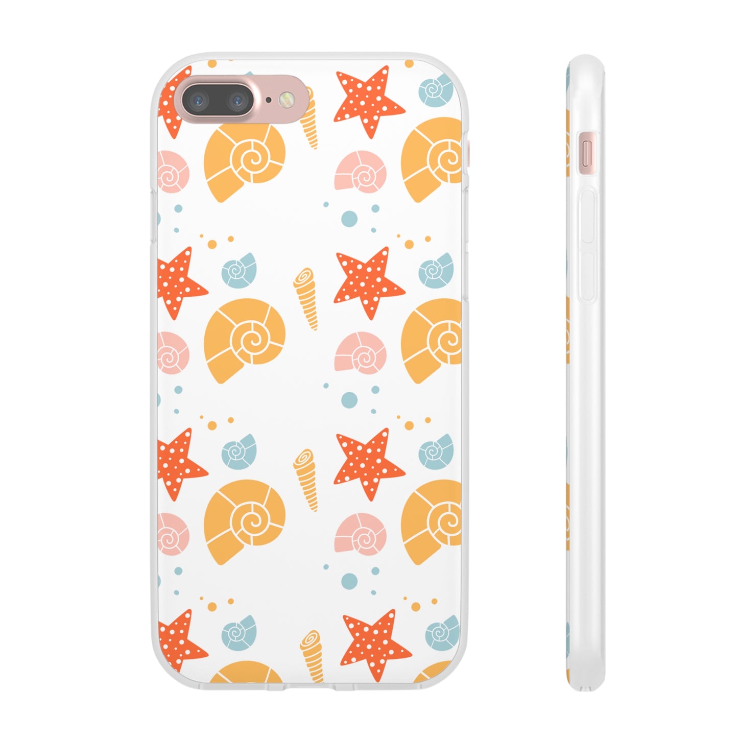 Sea Shells Flexi iPhone Case (Multi)