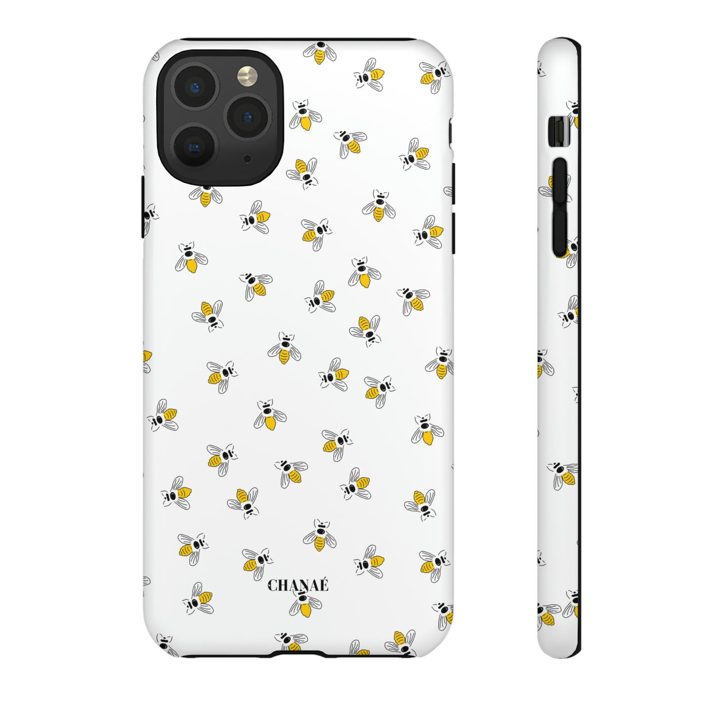 Sweet Honey iPhone "Tough" Case (White)