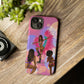 Carnival Queens Only iPhone "Tough" Case (Pink)