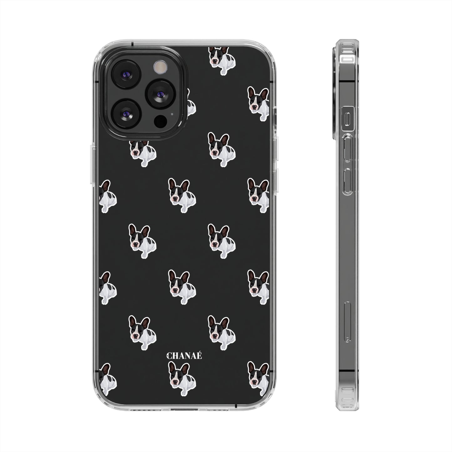 Multi-FurBaby Custom iPhone & Samsung Clear Case (Digital Artwork Version)