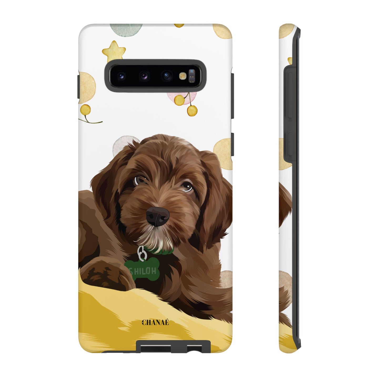 FurBaby Custom iPhone & Samsung "Tough" Case (Digital Artwork)