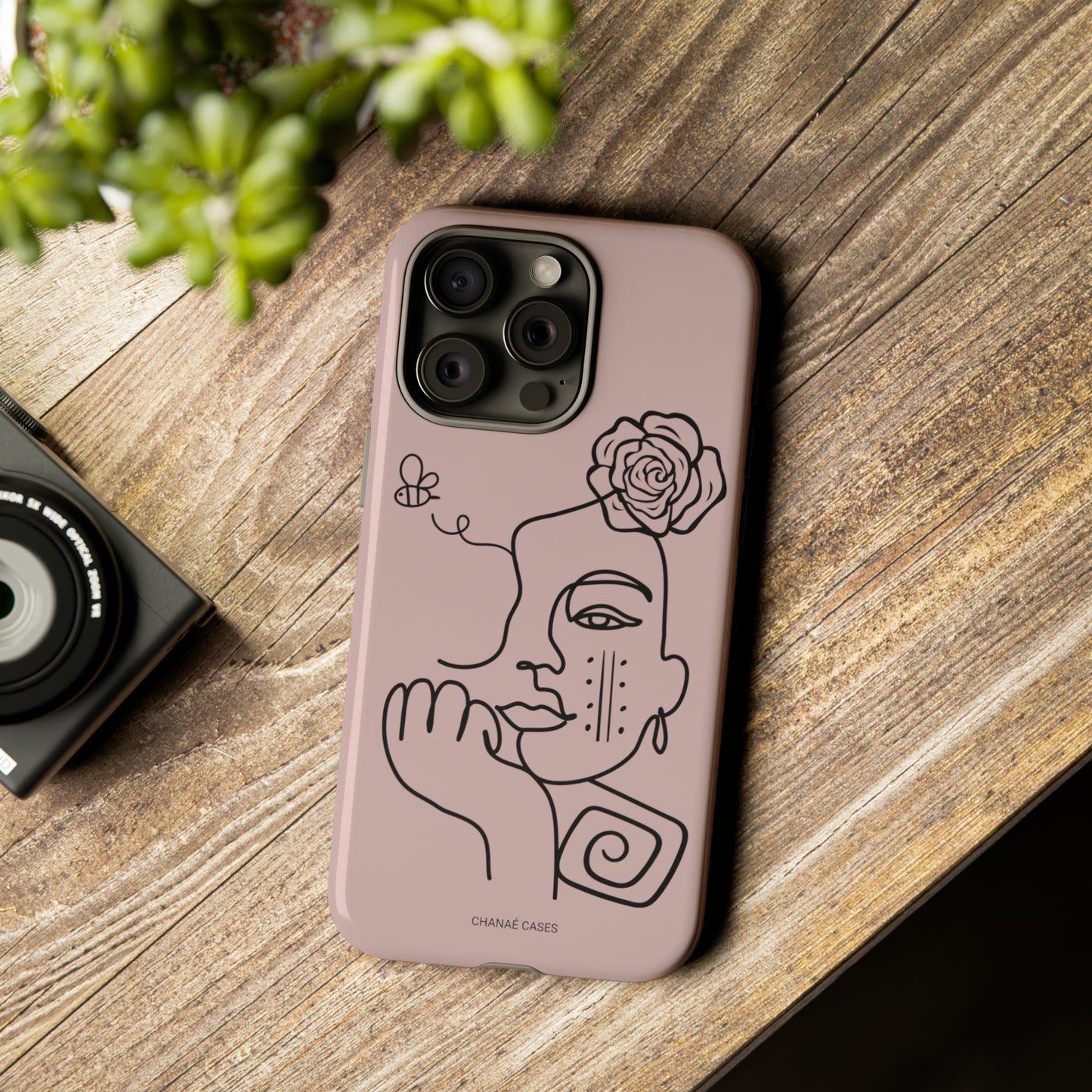 Alora iPhone "Tough" Case (Rose Mocha)