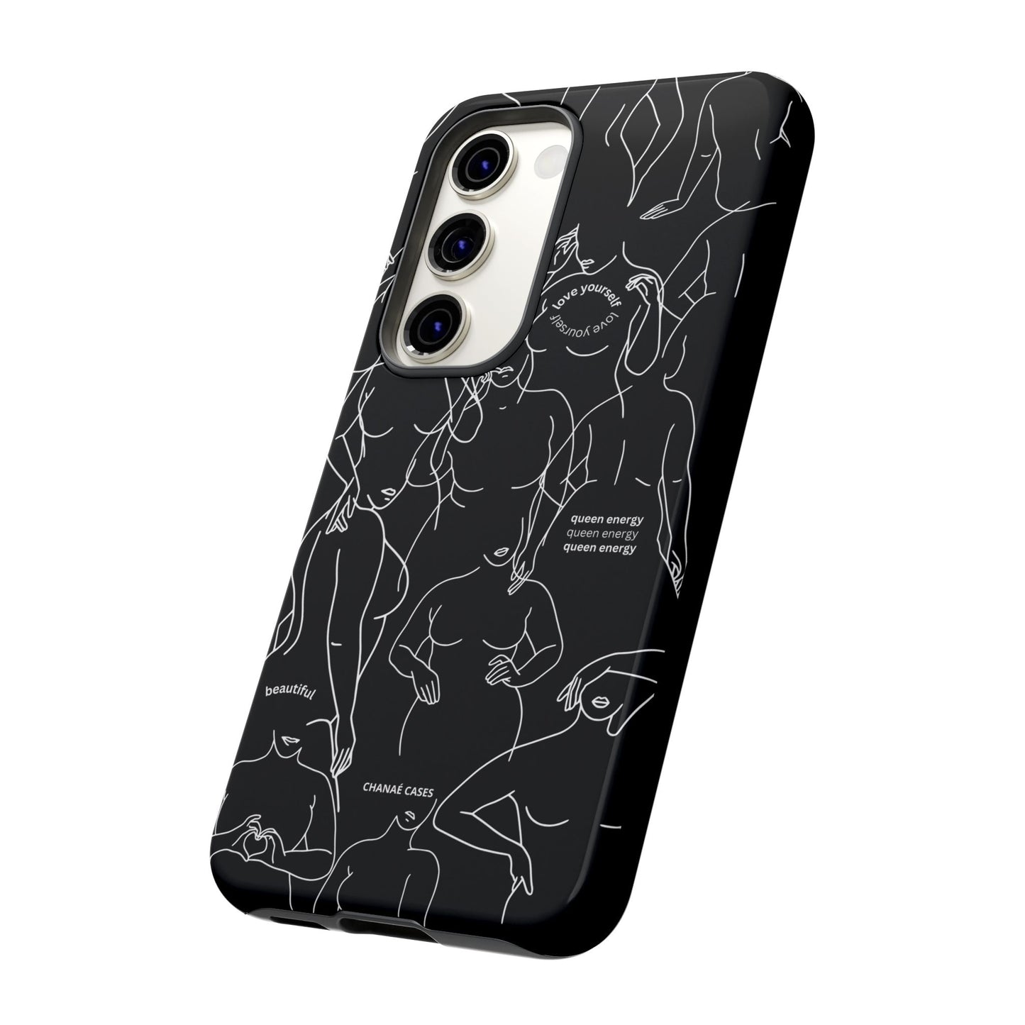 Love Your Body iPhone "Tough" Case (Black)