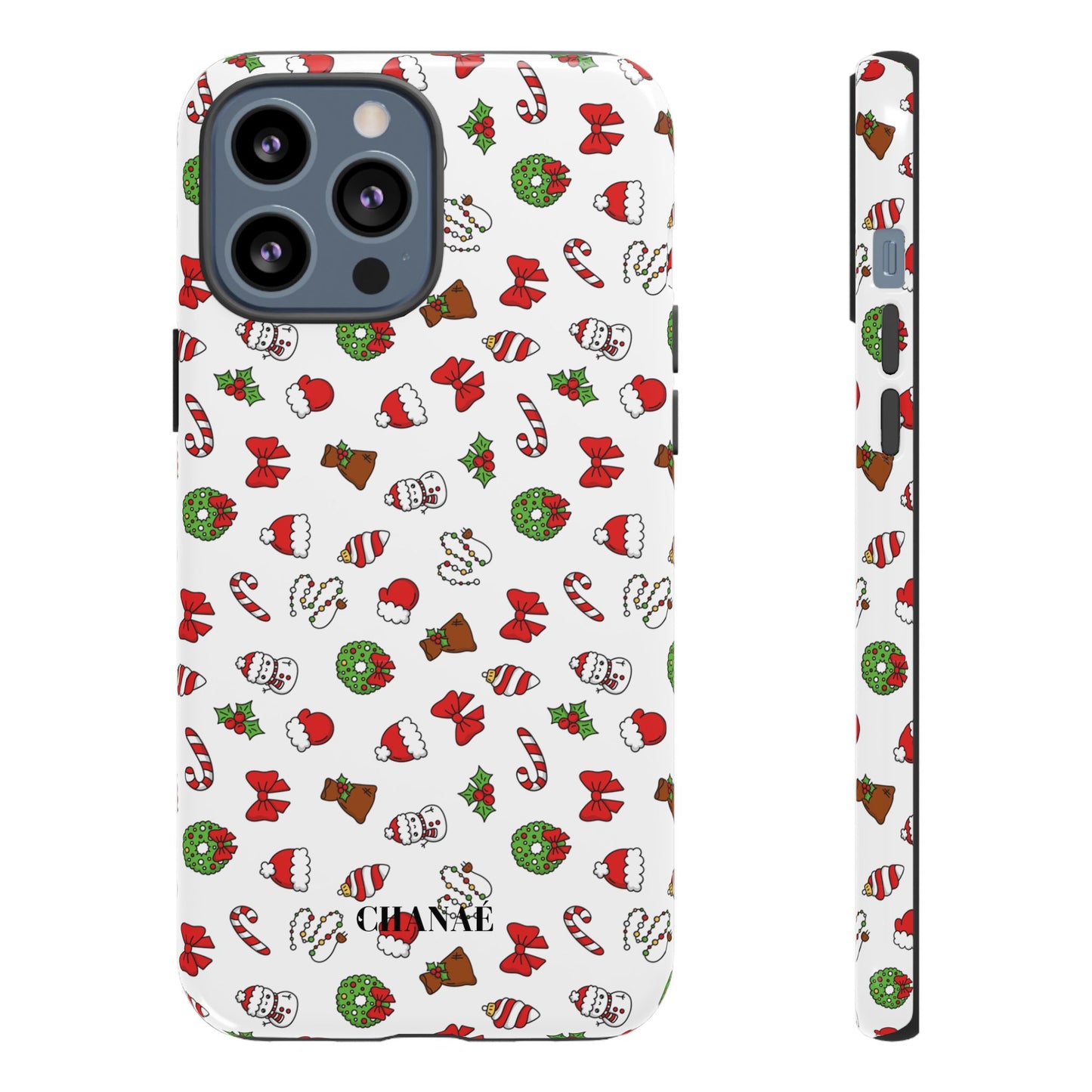 A Holly Jolly Christmas "Tough" Case (iPhone, Samsung or Google Pixel)