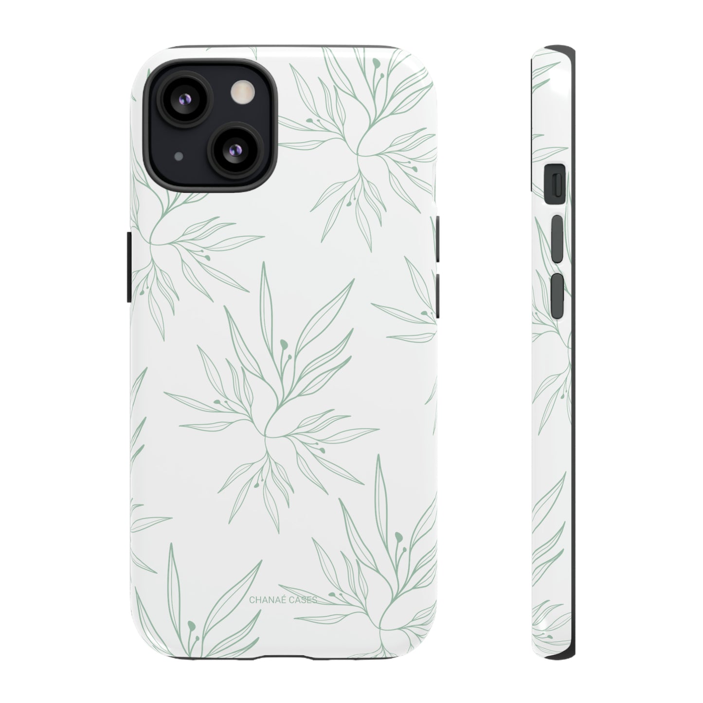 Zinnia iPhone "Tough" Case (White)