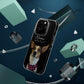 FurBaby (Digital Artwork) + Name Custom iPhone Clear Case