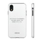 If It's Not iPhone "Tough" Case (White)
