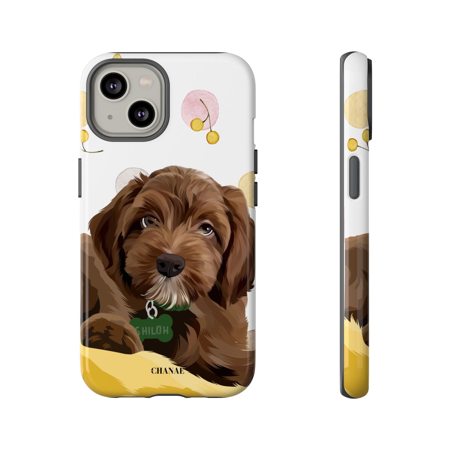 FurBaby Custom iPhone & Samsung "Tough" Case (Digital Artwork)