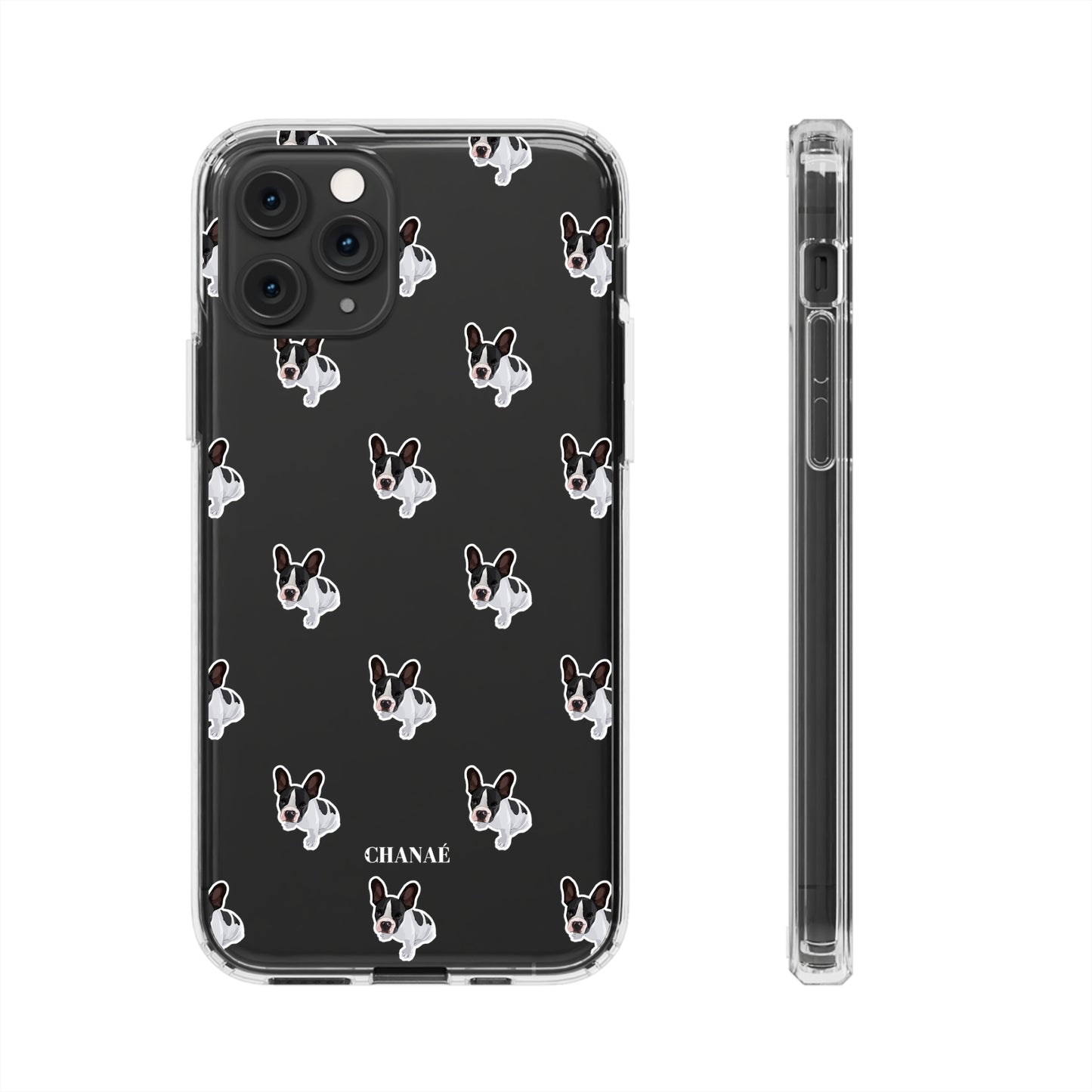 Multi-FurBaby Custom iPhone & Samsung Clear Case (Digital Artwork Version)