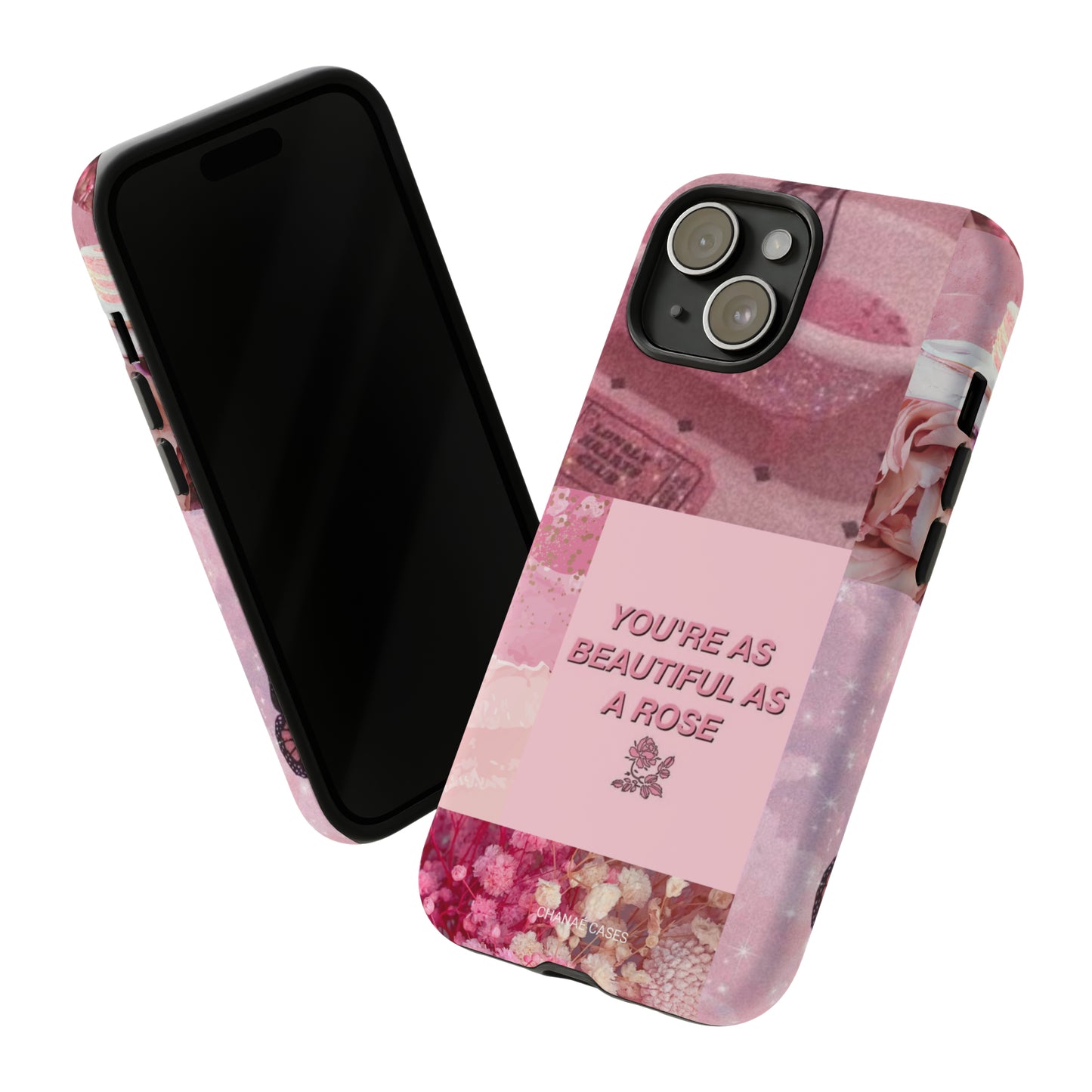 Beautiful Rose iPhone "Tough" Case (Pink)