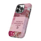 Beautiful Rose iPhone "Tough" Case (Pink)