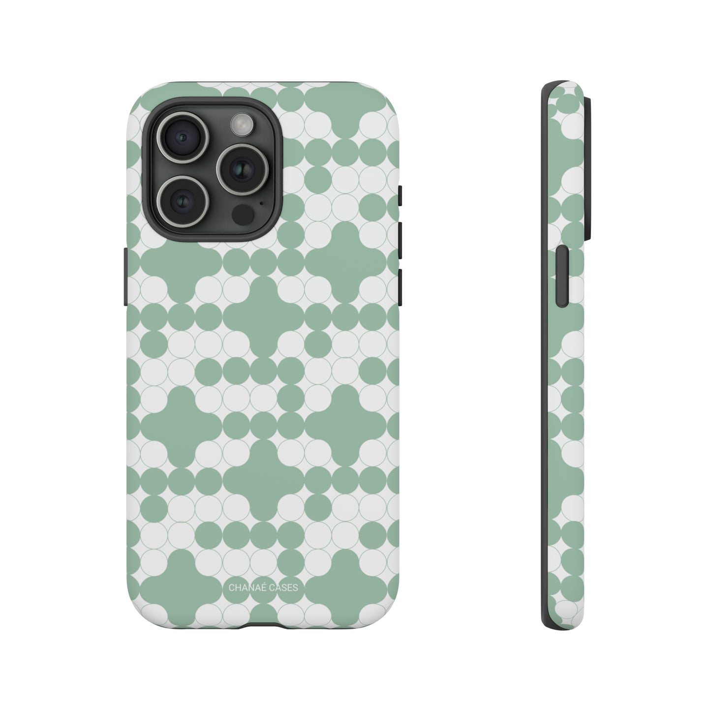 Enzyme iPhone "Tough" Case (Grayed Jade/White)