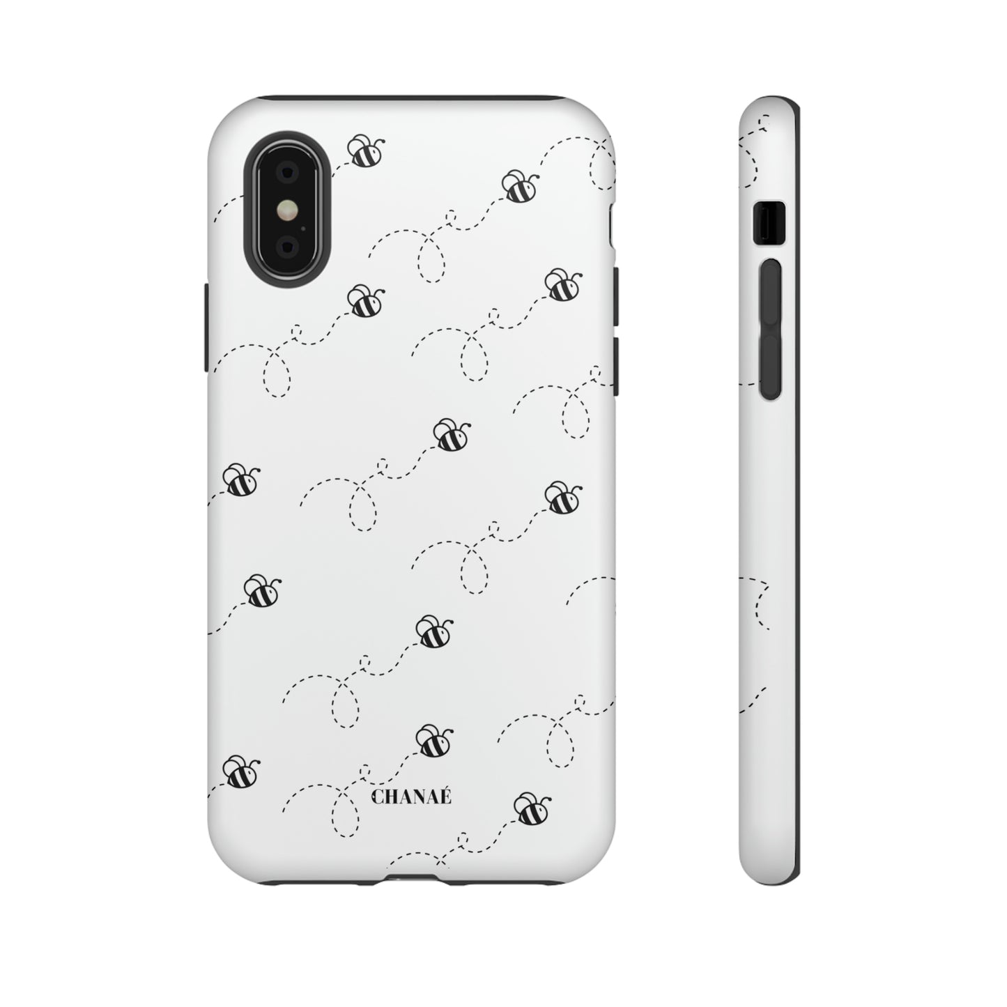 Buzzing iPhone "Tough" Case (White)