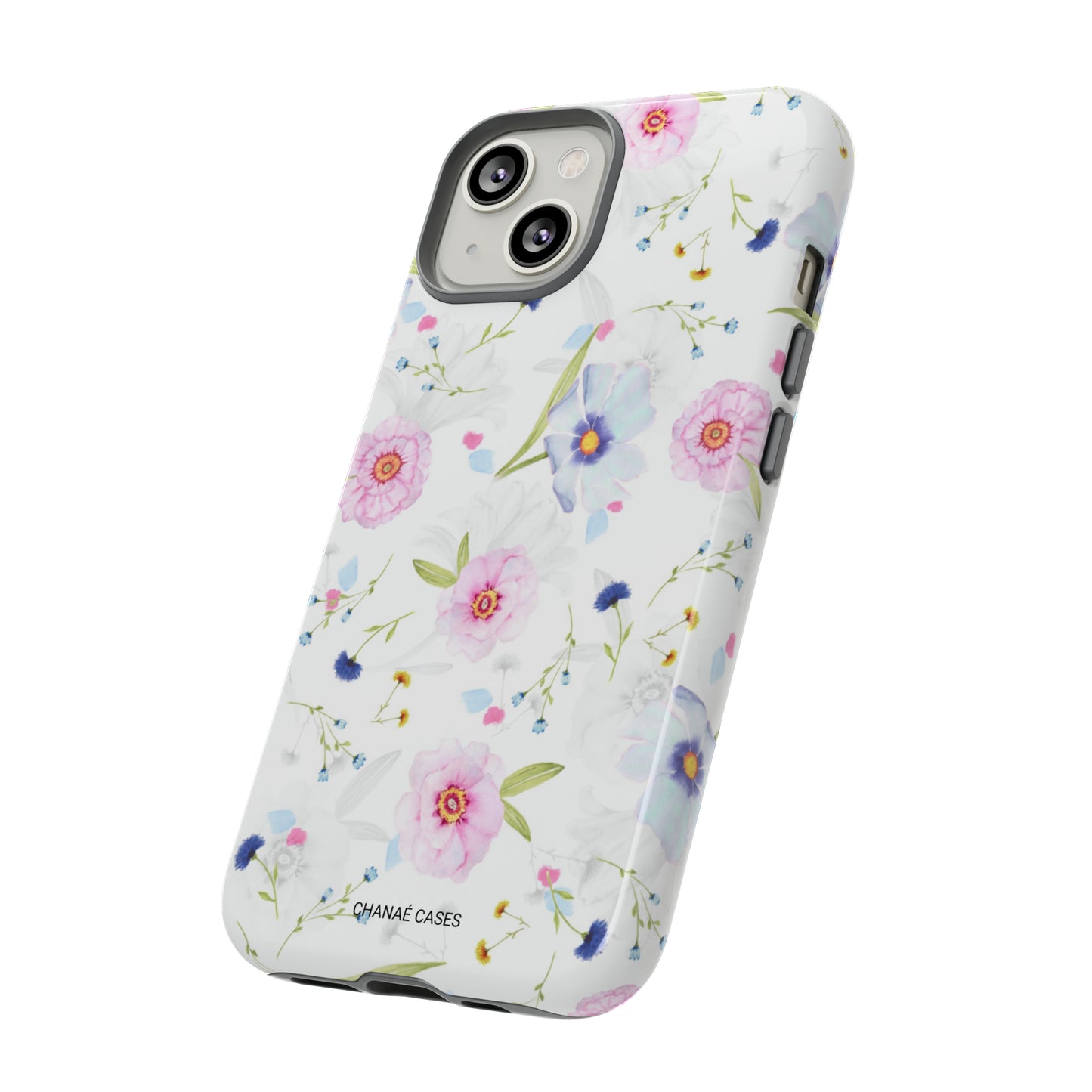 A Flower Obsession iPhone "Tough" Case (White)