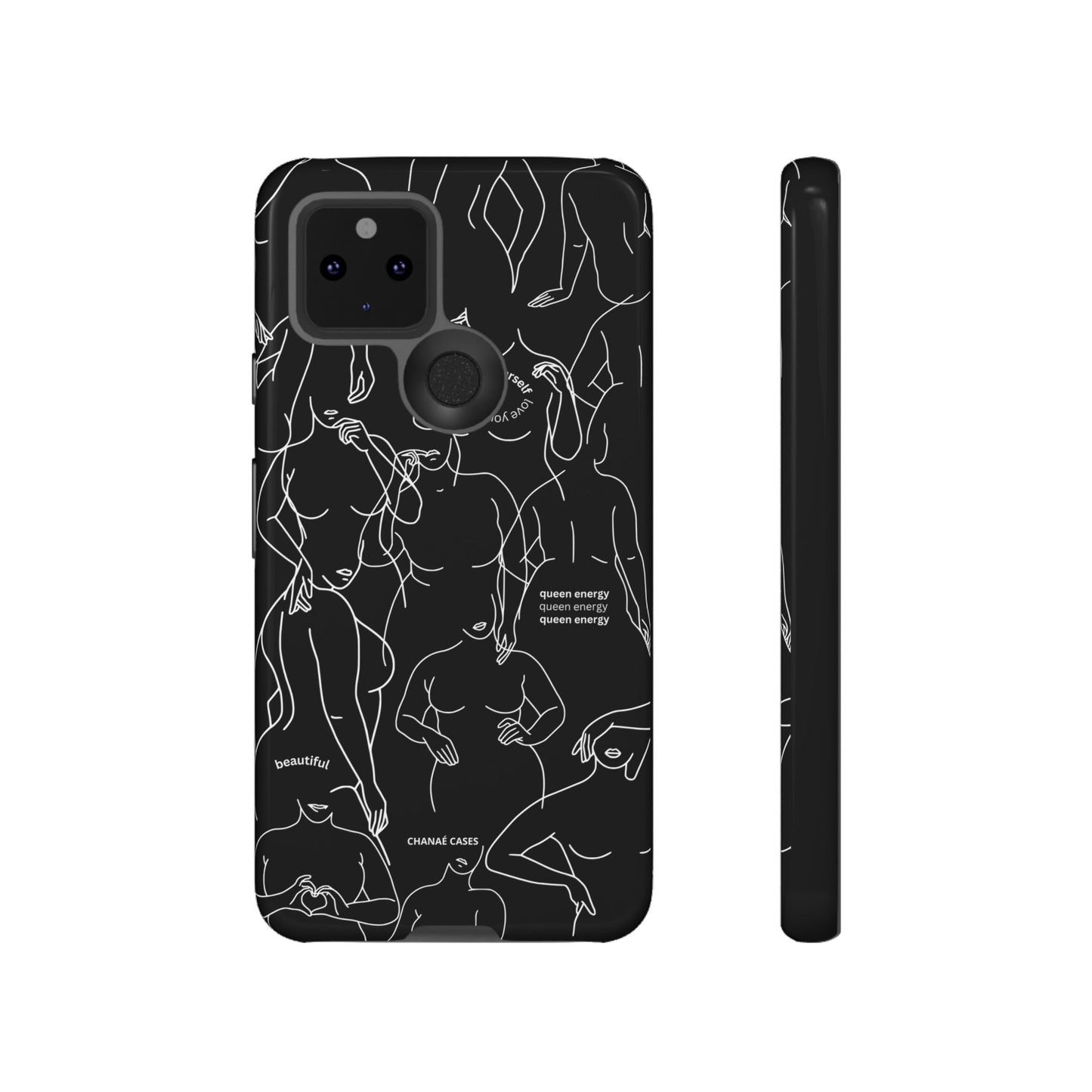 Love Your Body iPhone "Tough" Case (Black)