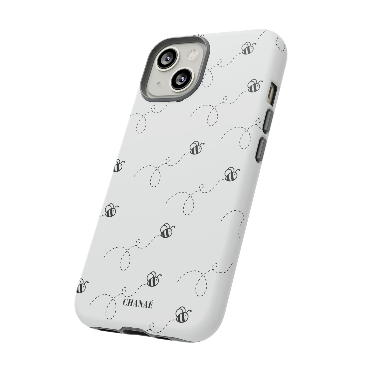 Buzzing iPhone "Tough" Case (White)