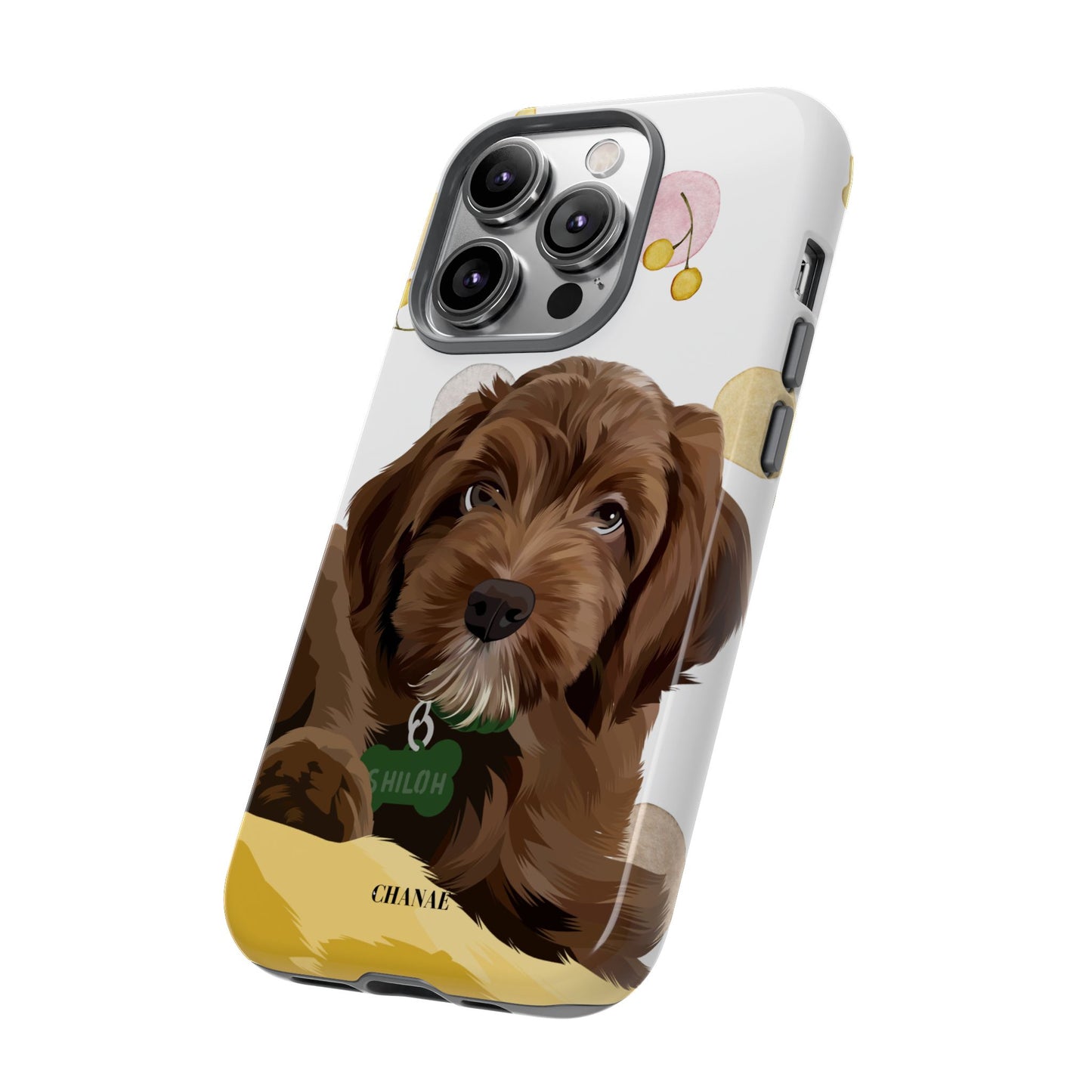 FurBaby Custom iPhone & Samsung "Tough" Case (Digital Artwork)