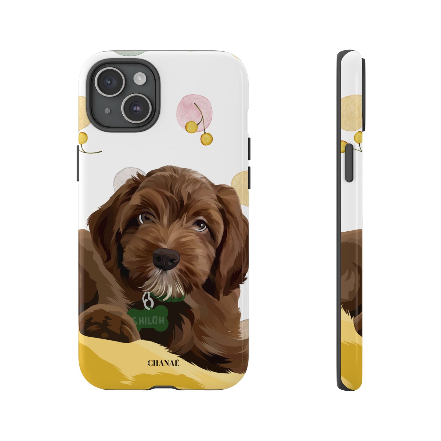 FurBaby Custom iPhone & Samsung "Tough" Case (Digital Artwork)