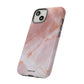 Bri Marble iPhone "Tough" Case (Pink)