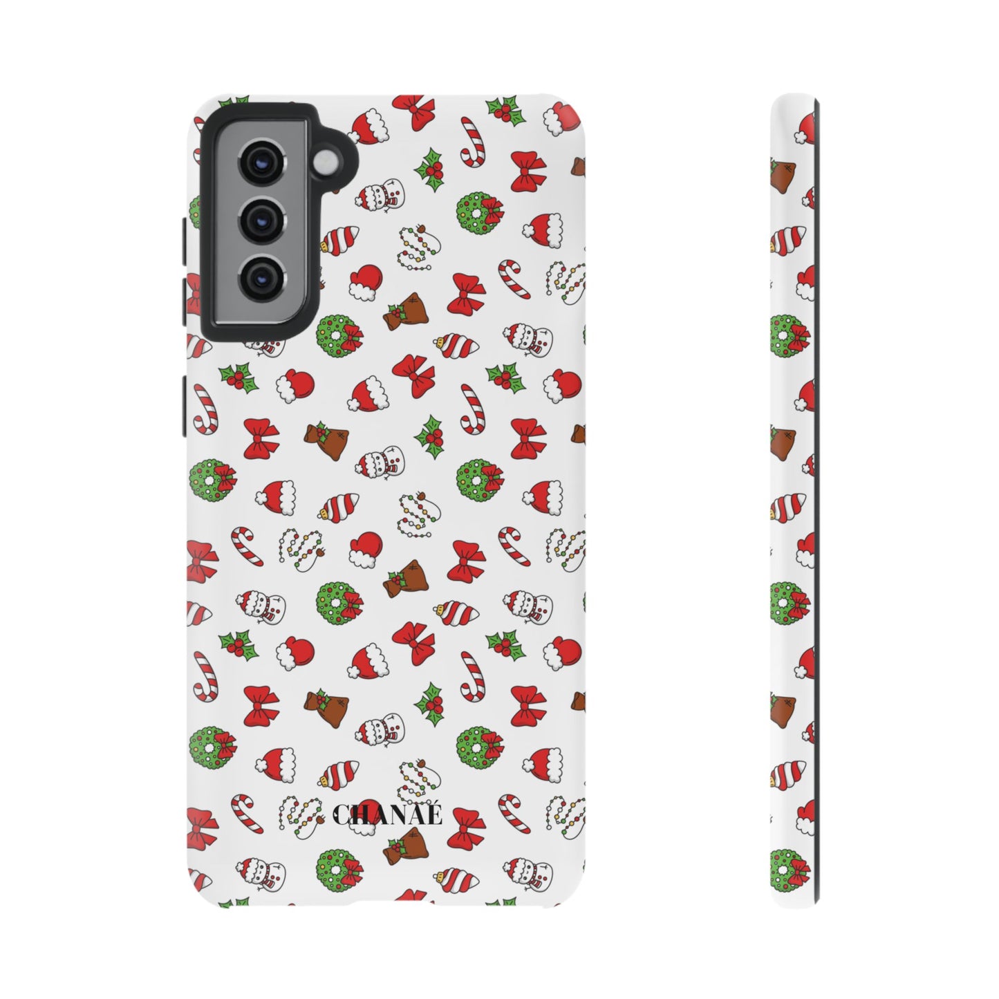 A Holly Jolly Christmas "Tough" Case (iPhone, Samsung or Google Pixel)