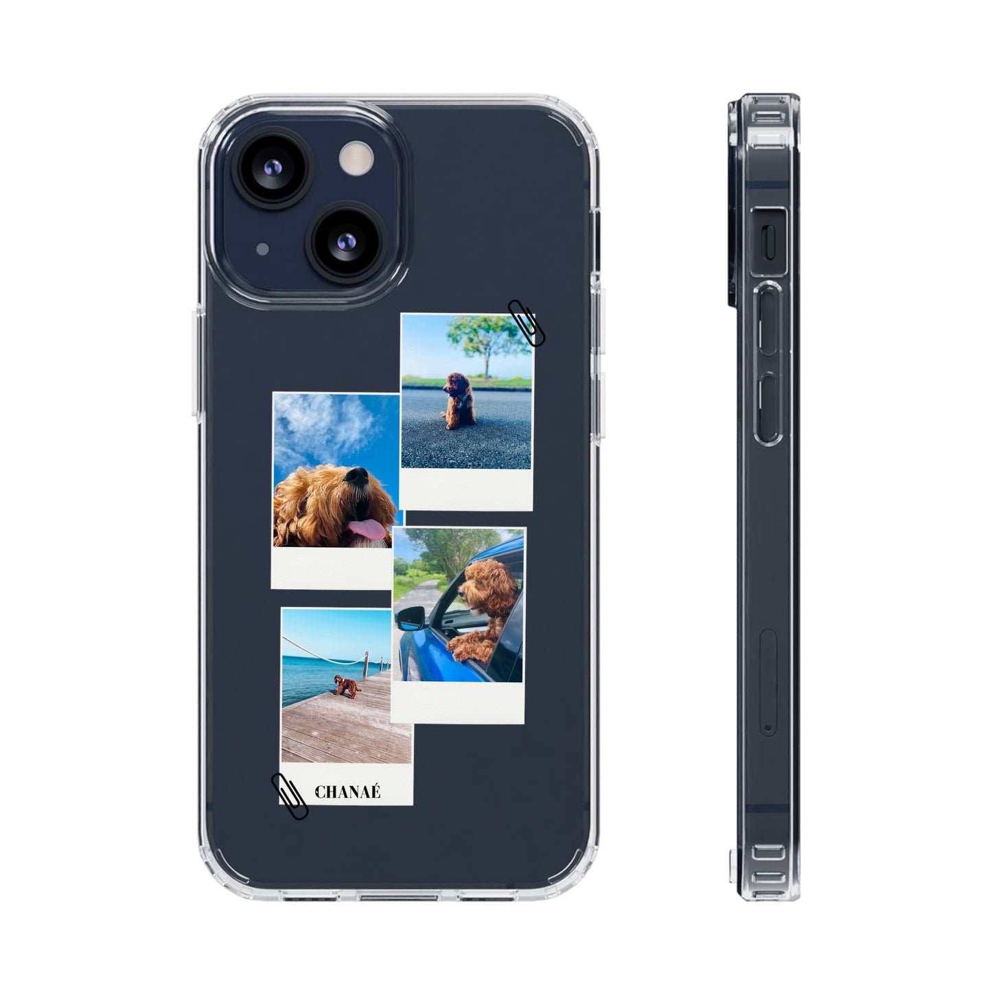 Customisable FurBaby FujiFilm Collage Clear Case